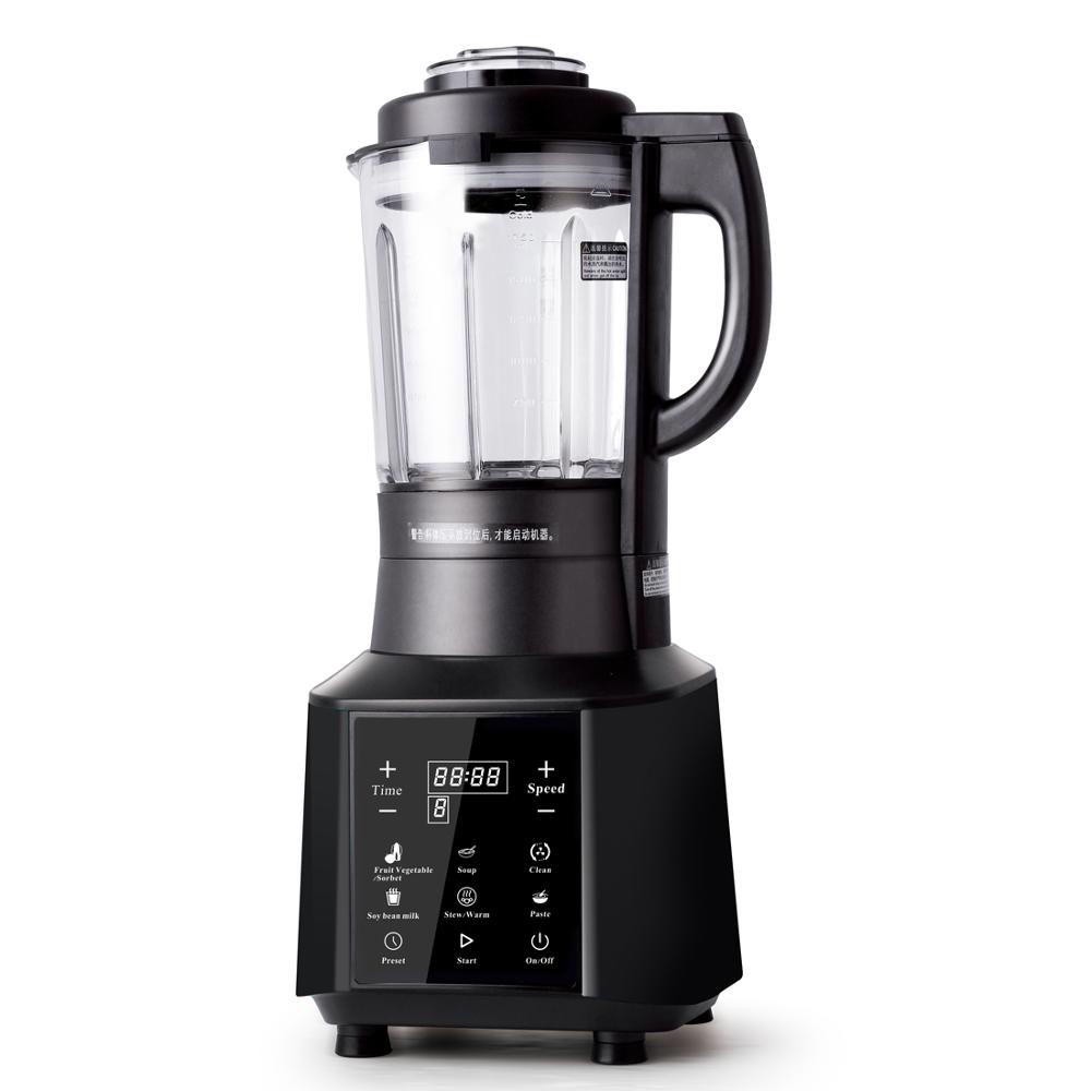 Professional 9 in 1 multifunction high speed smoothies heating blender hot & cold soup maker