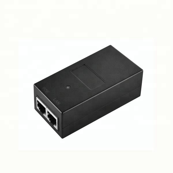 12 Вт POE 24Vdc 0.5A RJ45 разъем Fast Ethernet Настольный Wifi адаптер 12 В 36 В 48 В коммутатор POE
