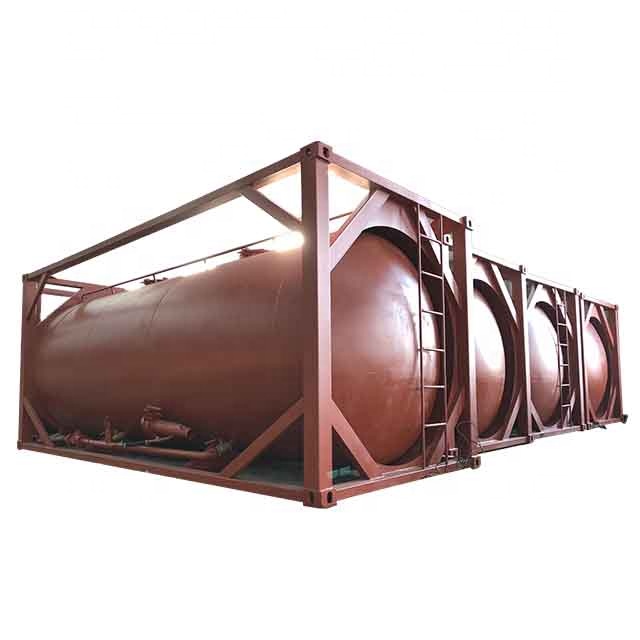Pandamech 20ft iso порошок/liquild/контейнер для бензобака для железной дороги
