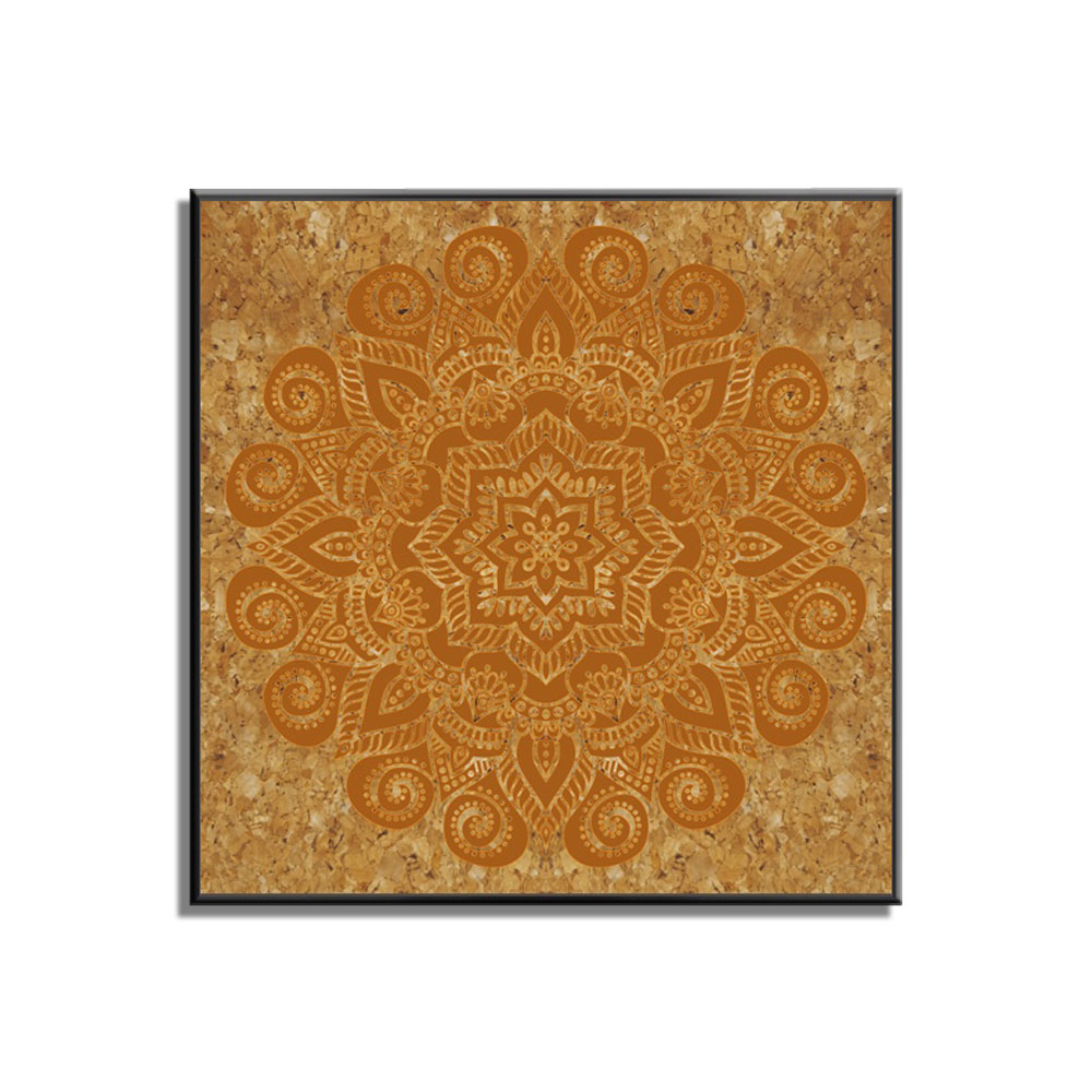 Fine Flora Framed Wall Art Modern Cork Memo Board Decor