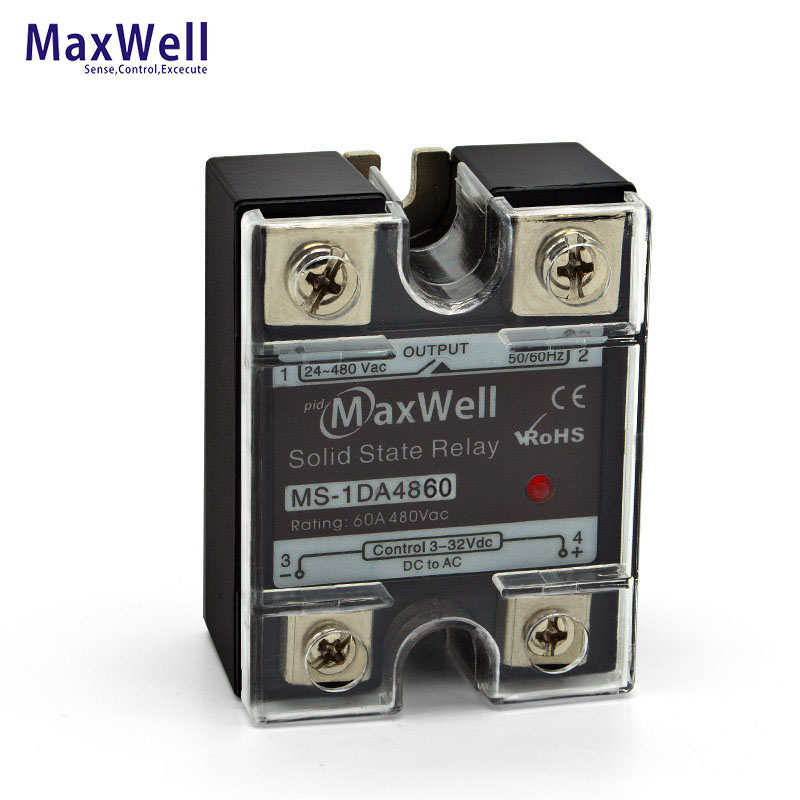 MaxWell MS-1DA4860 изготовленное на заказ твердотельное реле 50a для управления насосом