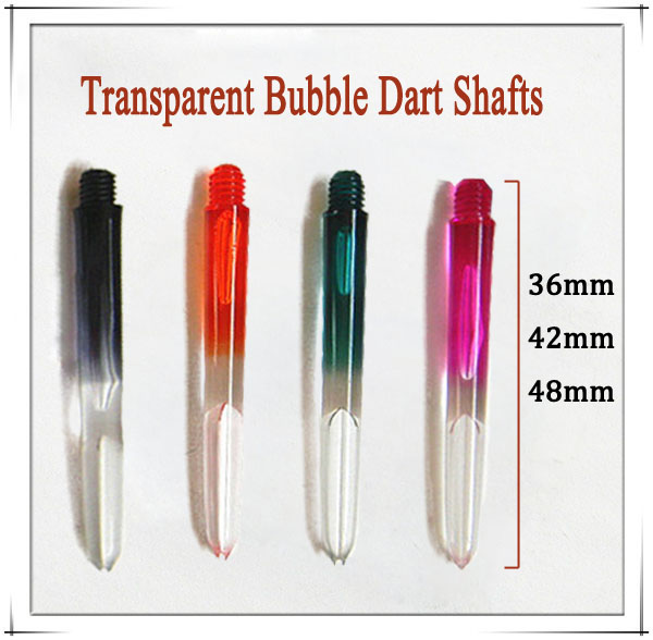 Dart furniture with Transparent Bubble Dart Shafts