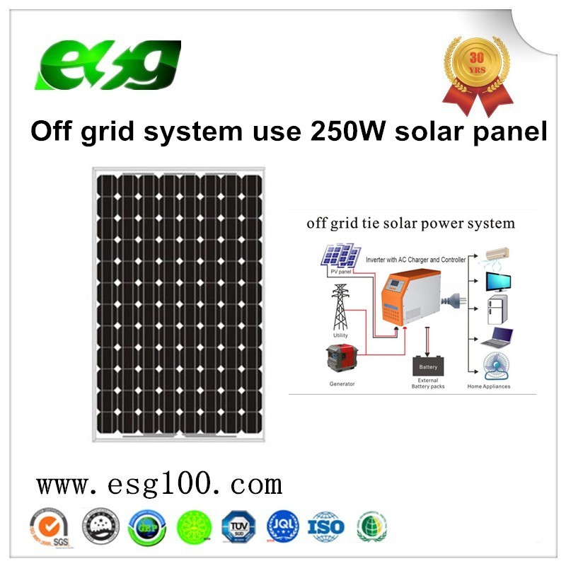 10kw решетки солнечных домашней системы питания