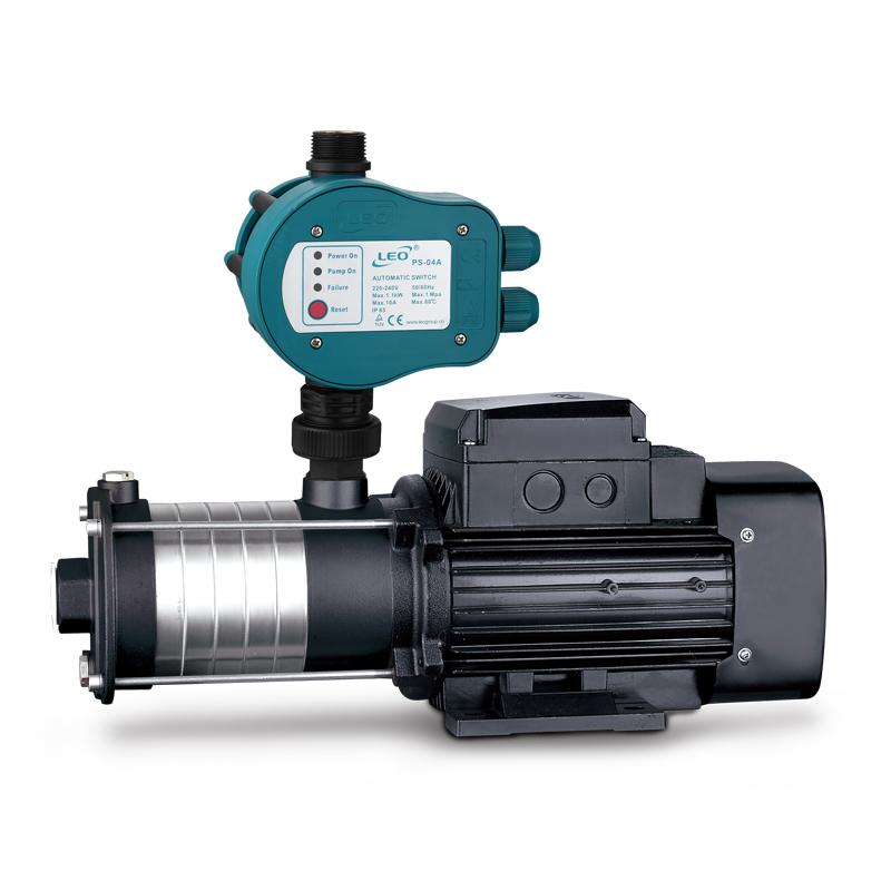 LEO 220V/380V/50Hz нержавеющая сталь многоступенчатый горизонтальный центробежный насос