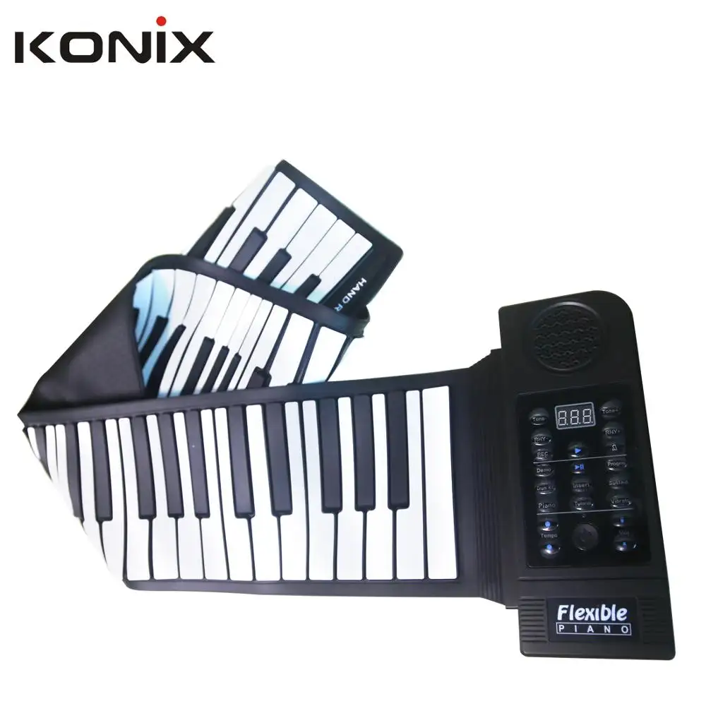 88 keys roll up piano flexible keyboard wholesale China