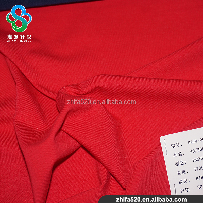 China Supplier Model 49% Cotton 46.5% Spandex 4.5% Fabric For Clothing
