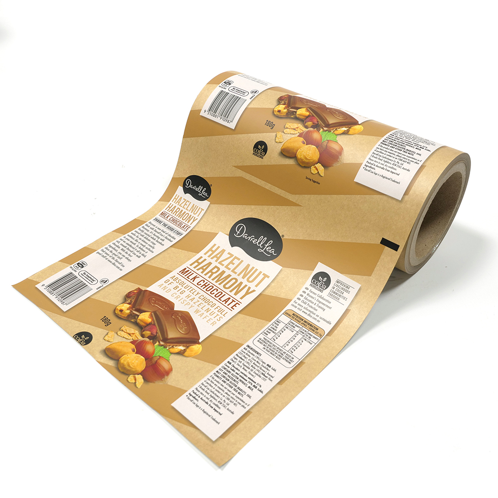 Рулон пищевой пластиковой пленки/упаковка для пищевых продуктов, рулон пластиковой ламинированной пленки для закусок