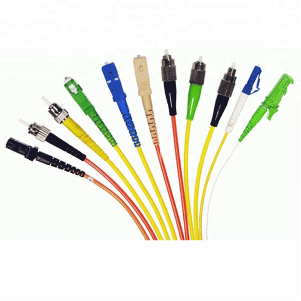 FTTH SC FC LC ST UPC Одномодовый мономодовый волоконно-оптический фибра оптика патч-корды перемычки