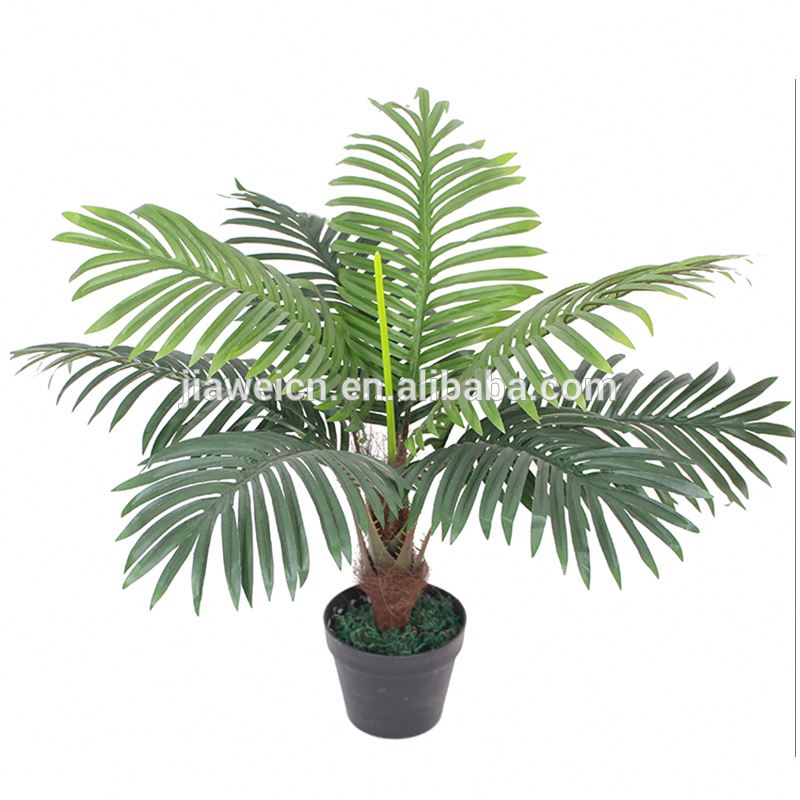 China factory direct sale cheap artificial plam tree bonsai plam plants
