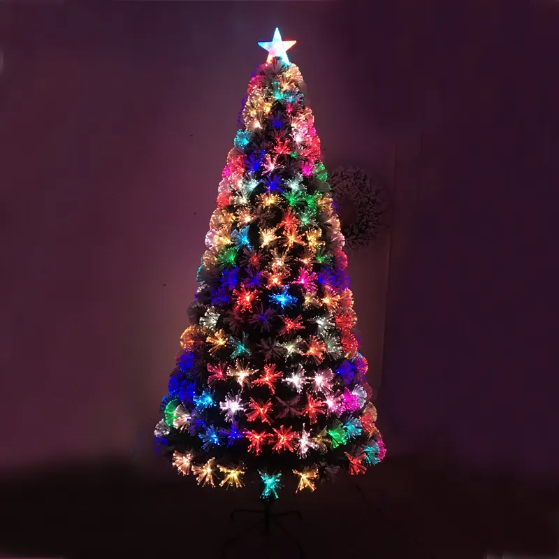 Factory Price 4 Ft Fiber Optic Beauty Artificial Led Light Christmas Tree