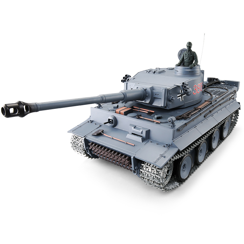 1:16 Немецкий Тигр I сверхмощный дистанционный Танк RC тяжелый танк 2,4 ГГц многочастотный пульт дистанционного управления Танк Лучший подарок для военных фанатов