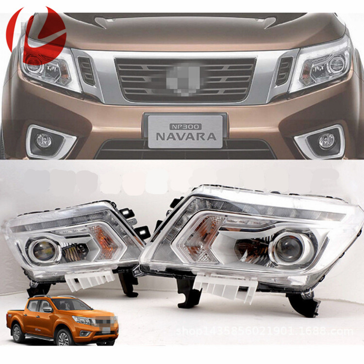 Navara np300 аксессуары 2015 + LED дневного лампы фара