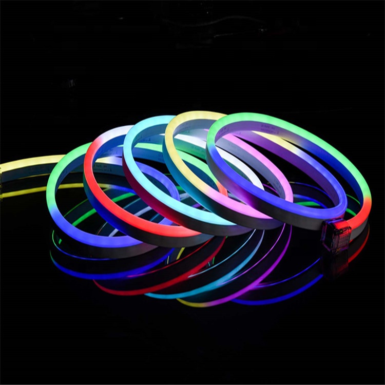 Dream V10 динамический пиксель RGB 10*20 мм Nee неоновый свет цифровой RGB Led неоновый Flex IP68 для украшения открытого бассейна