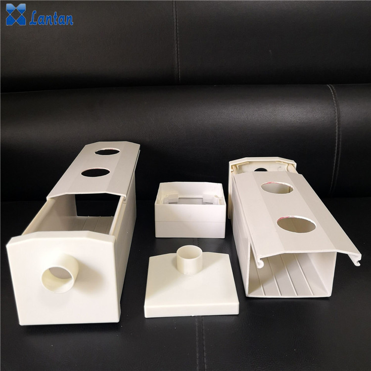 Greenhouse NFT hydroponic system pvc pipe channel for Soilless Culture