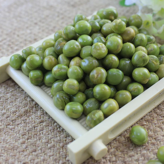 BRC ISO22000 HACCP проверенный супер хрустящий savory закуски оригинальный аромат зеленый горошек
