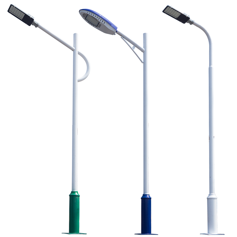 Factory High quality height street light pole and smart street light pole price list