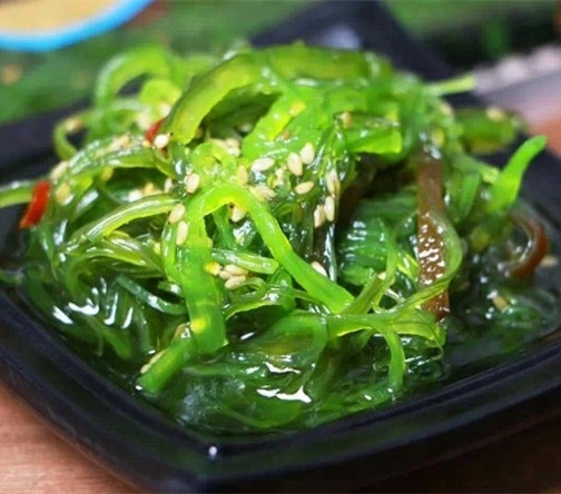 Приправленные Халяльные Водоросли Вакаме с хорошим вкусом