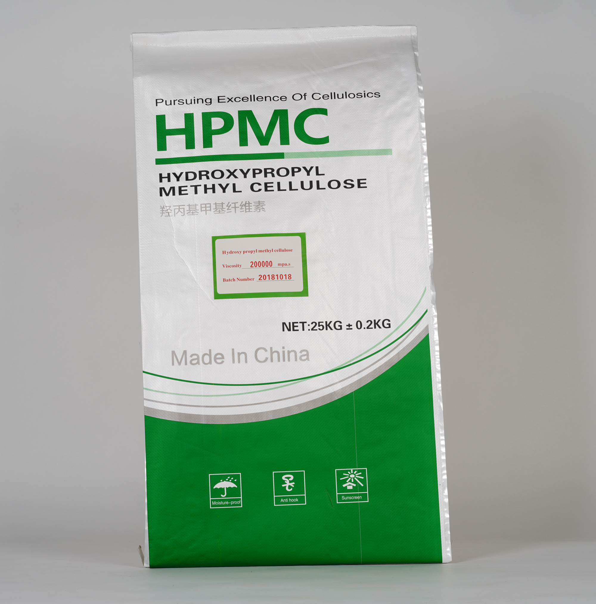 Вязкость 200000/150000/100000 mpas гидрокси пропилметилцеллюлоза hpmc для плиточного клея, мотрара, цемента, моющего средства, гипса
