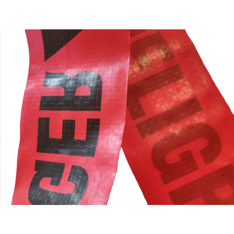 Hot sale free sample reinforced woven fabric caution tape