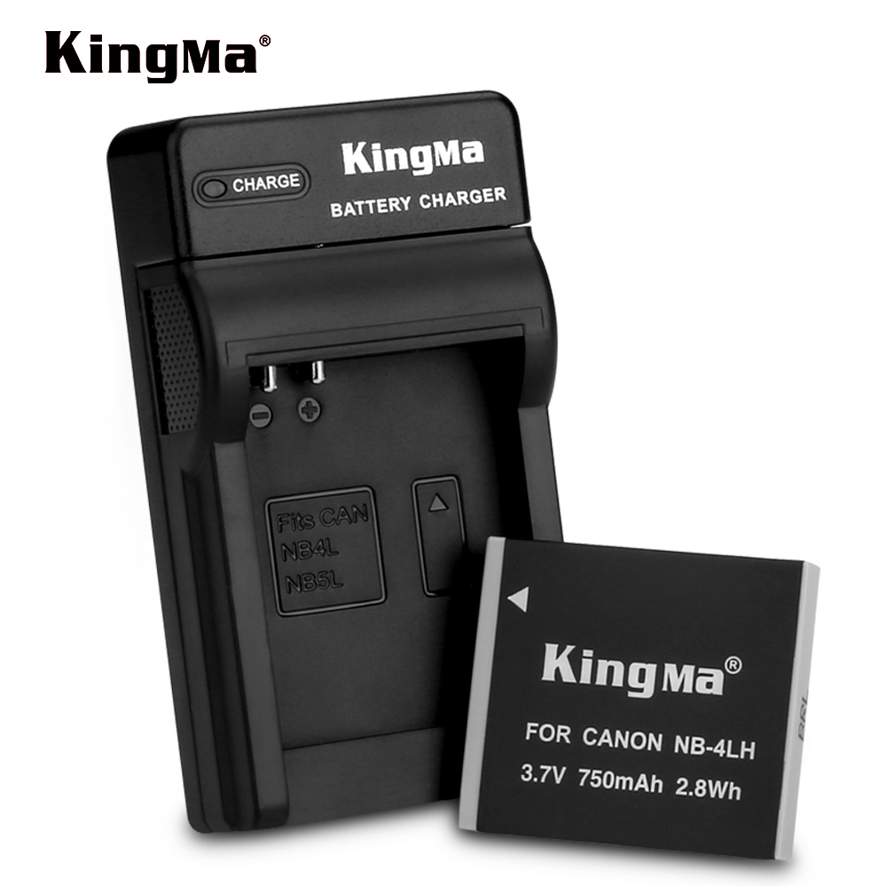 Kingma Micro USB зарядное устройство и батарея комплект DCK-NB4L для Canon NB-4L батарея