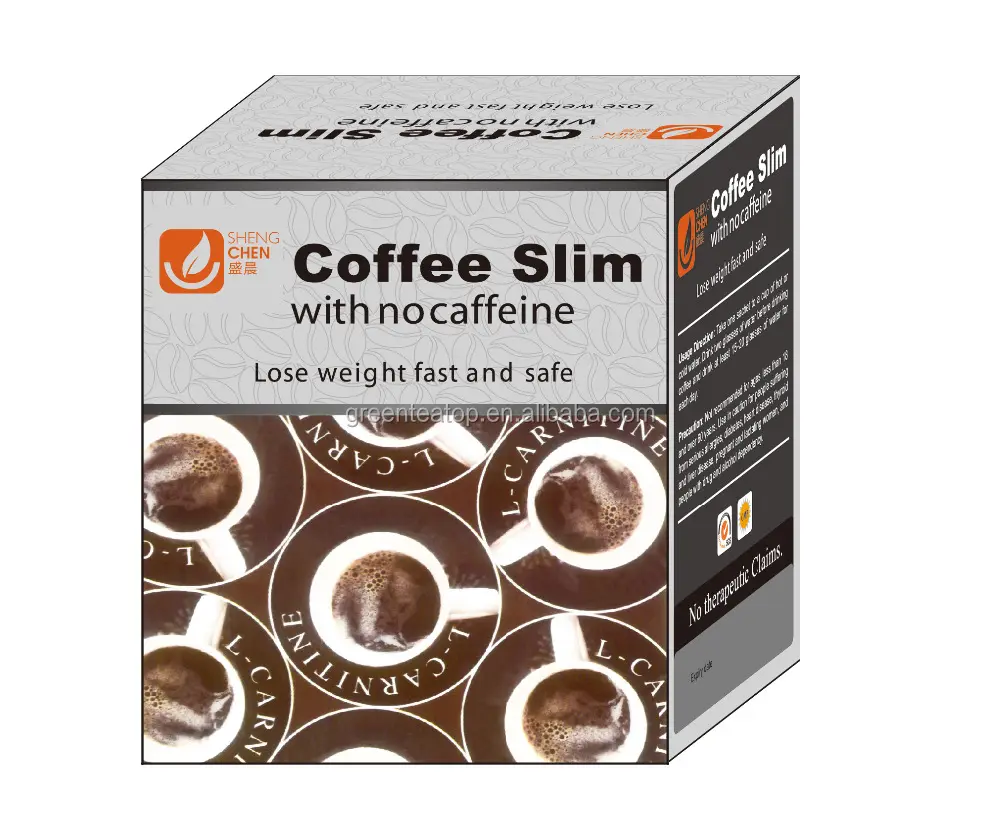 2018 hot sale customized ingredients fda approved slimming coffee with good tasty