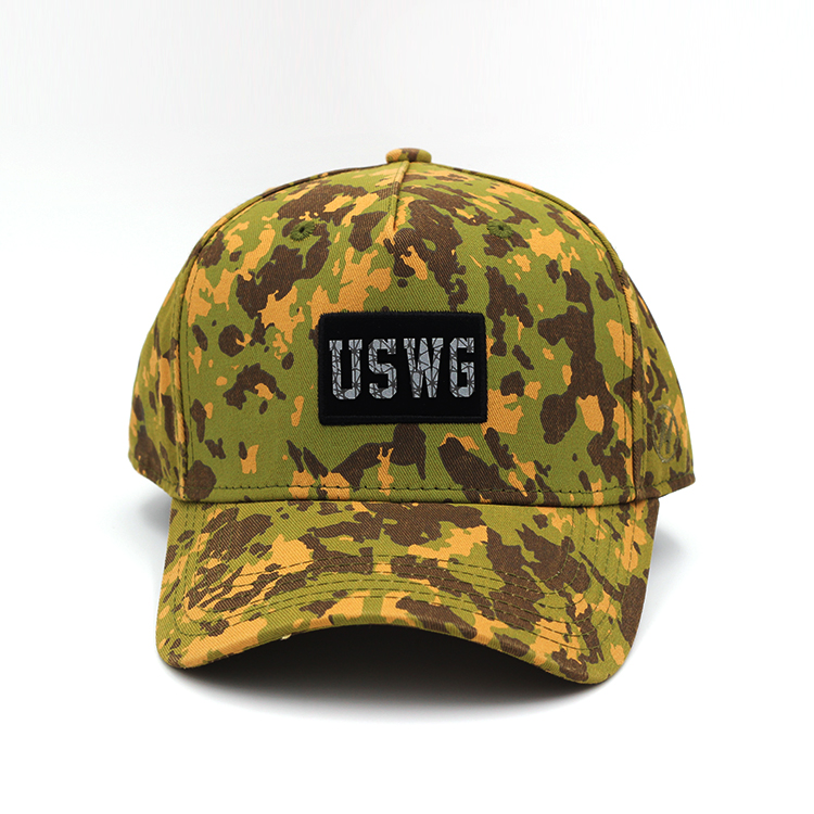 Тканевая Наклейка LOGO строительно жесткая бейсболка Camo