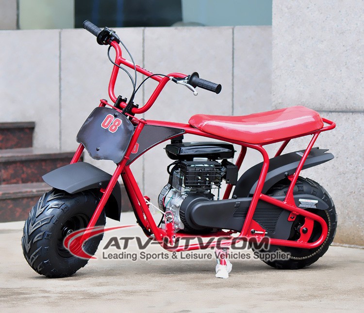 Лучшая цена 80cc 2 колеса 4-х тактный мини-бензиновый скутер