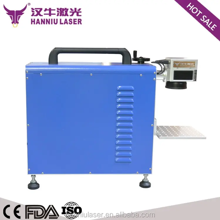Gunagzhou заводская цена 20 Вт BLS-ML20 портативный мини-волокна металла лазерная маркировочная машина