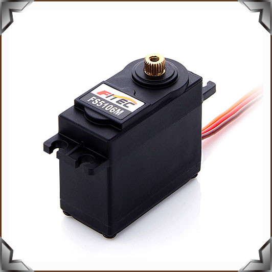 fitec fs5106m стандарт 6kg металла передач аналоговый rc серво