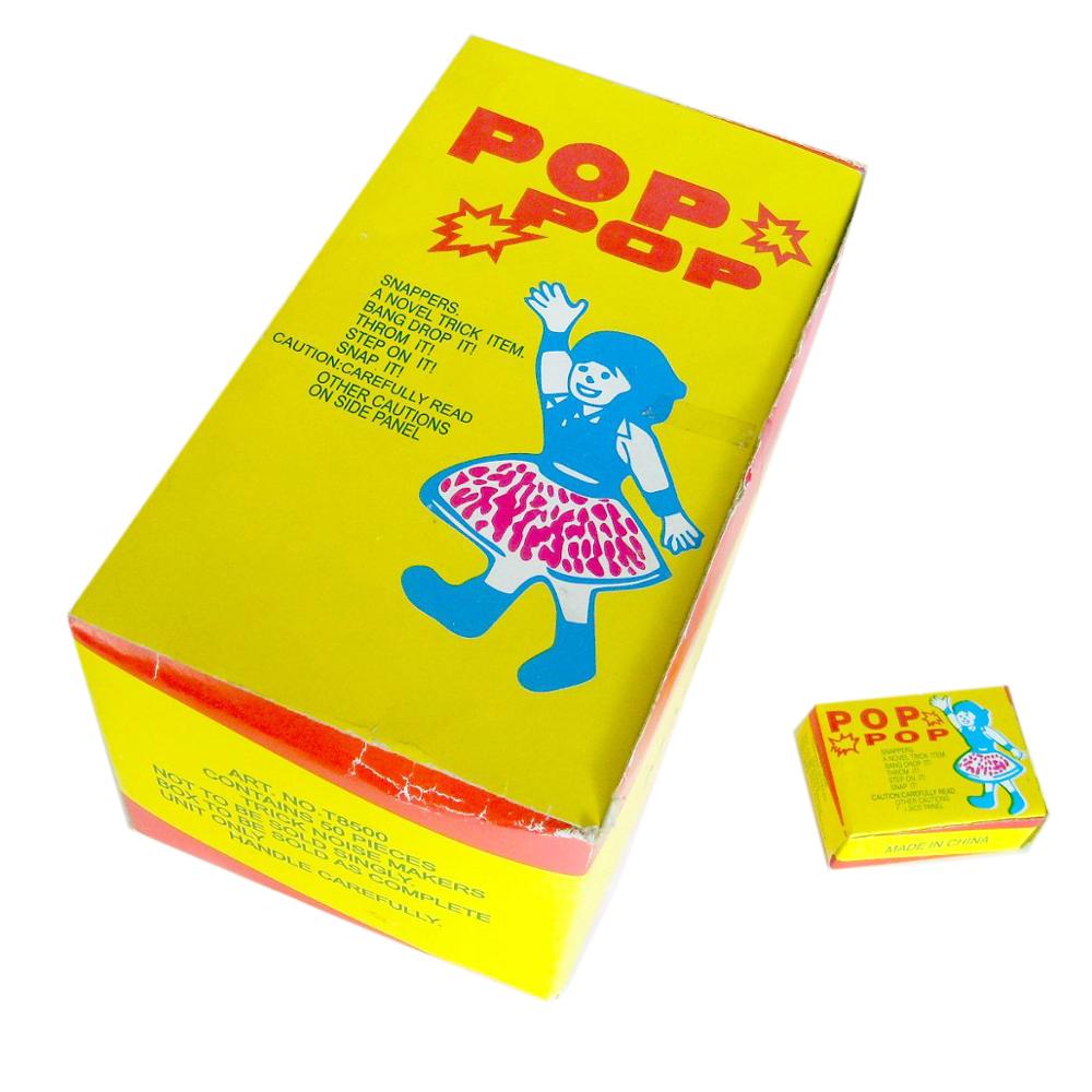 Оптовая продажа по заводской цене, T8500 Pop Snappers Firecracker Toy, фейерверк для детей