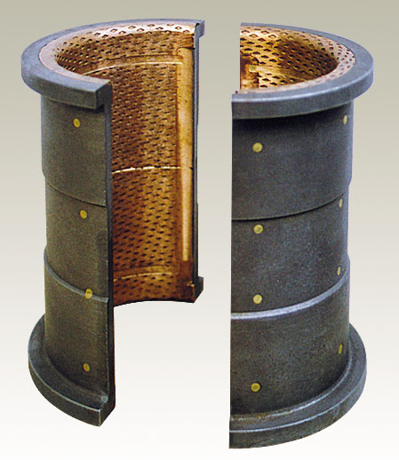 High Quality Copper Alloy Sliding Bearing Shoe Casting Bronze Bearing Sliding Brake Shoe Bushing Good Wear Resistance