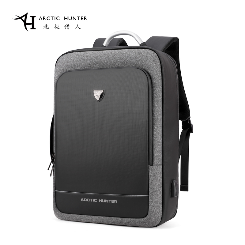 Рюкзак ARCTIC HUNTER 2 в 1 Мужской, многофункциональная портативная ручная сумка, деловой дорожный ранец на плечо для ноутбука 15,6/17 дюймов