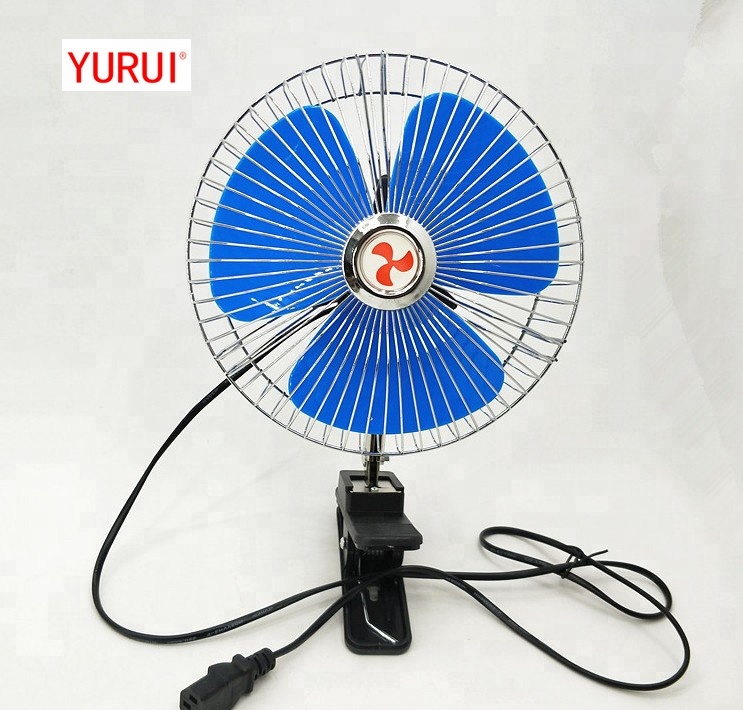 half safety metal guard car fan electric fan for car DC 12V MINI FAN