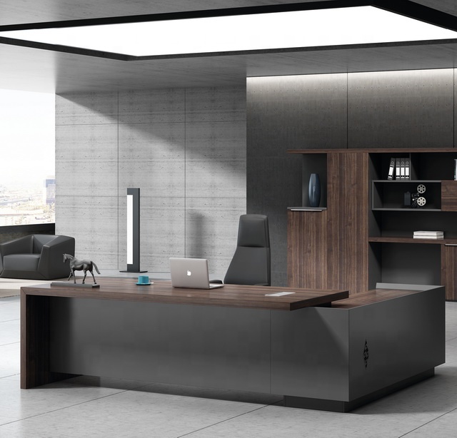 Furniture Hot Selling Desk Set Wooden Office Furniture Desks