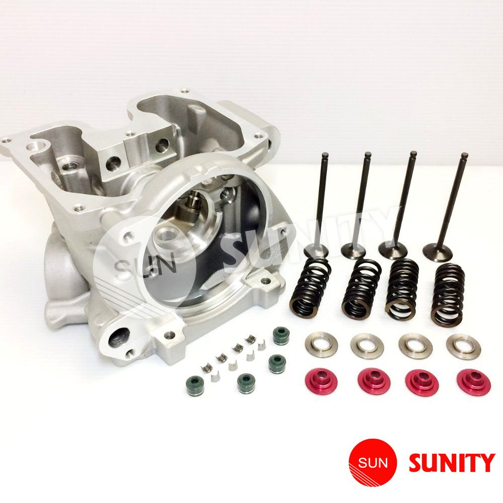 4 stroke liquid cooled scooter motorcycle parts135cc LC135 single cylinder head assy for yamaha