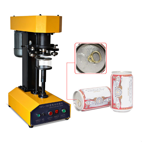 Aluminum can food automatic capping machines