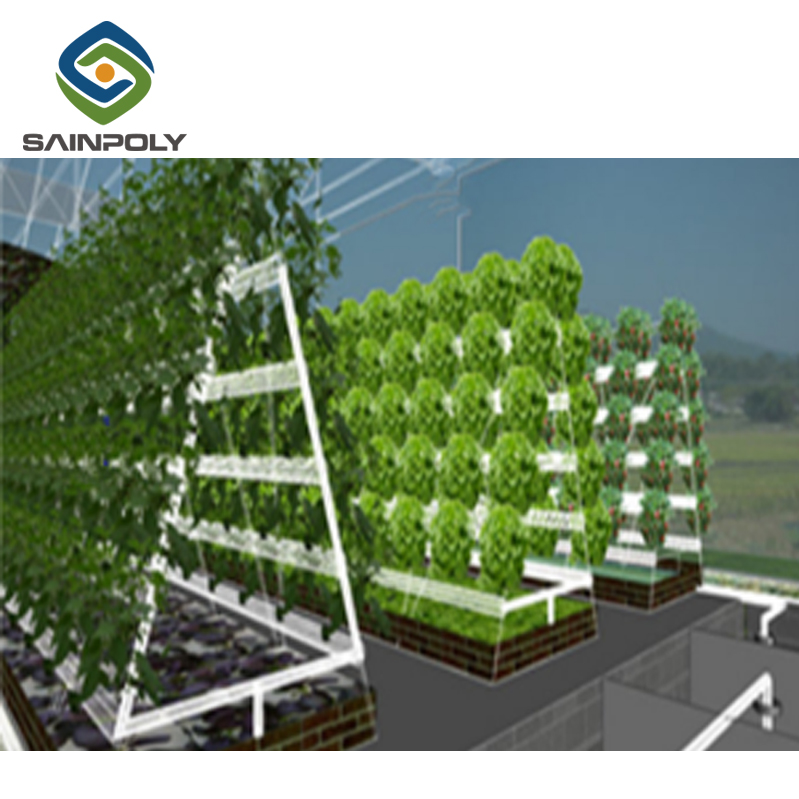 Самая дешевая теплица Sainpoly Aquaponic
