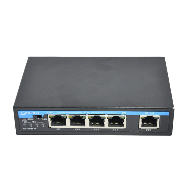 Коммутатор питания через ethernet с CCTV режим 4-портовый коммутатор питания через Ethernet для камеры наблюдения решение