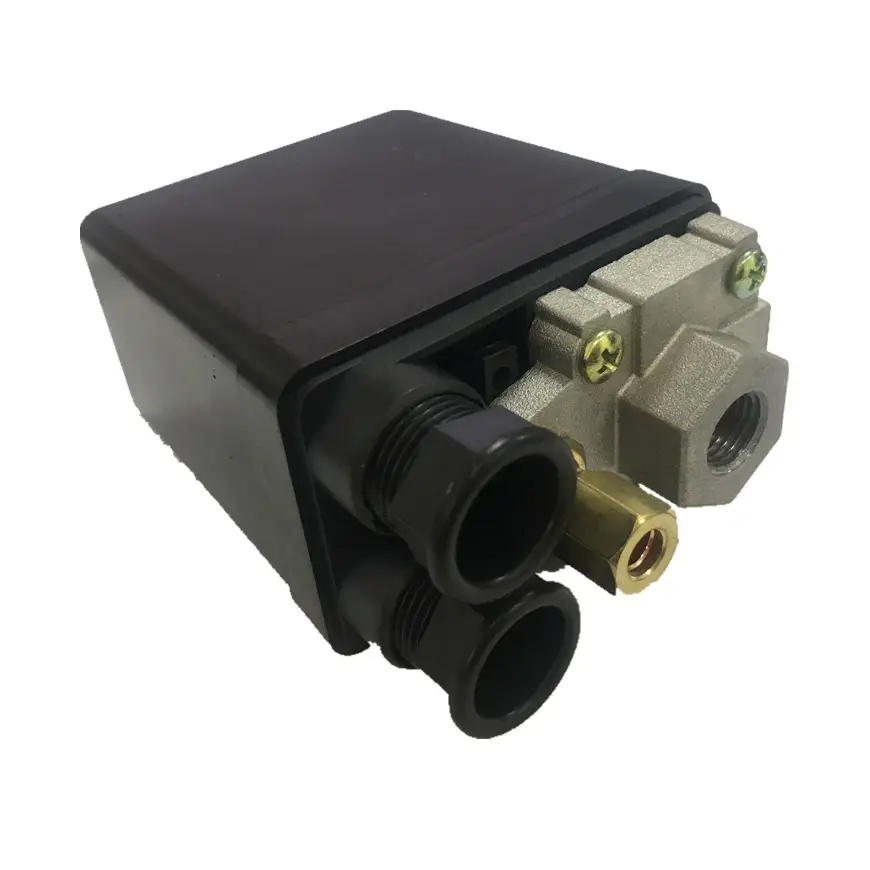 DingQi High Efficiency Approved Mechanical Air Adjustable Pressure Switch For Water Pump