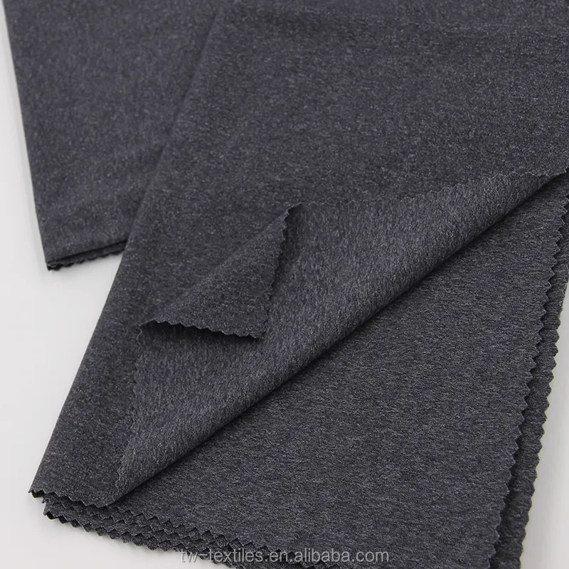 44% Polyamide 48% Polyester 8% Spandex Knitted Single Jersey fabric with Velvet Hand Feel