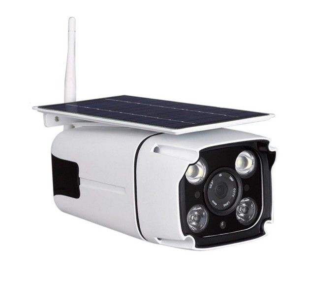 Наружная беспроводная Wi-Fi Солнечная камера hd 1080p pir motion led уличное освещение