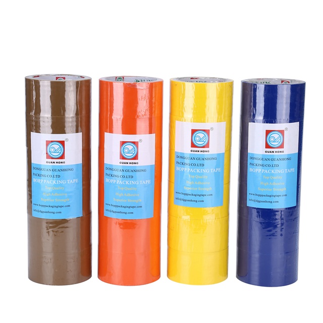 Colored Packing Tapes/Strong Adhesion Packing tape/12 Colors can be chosen