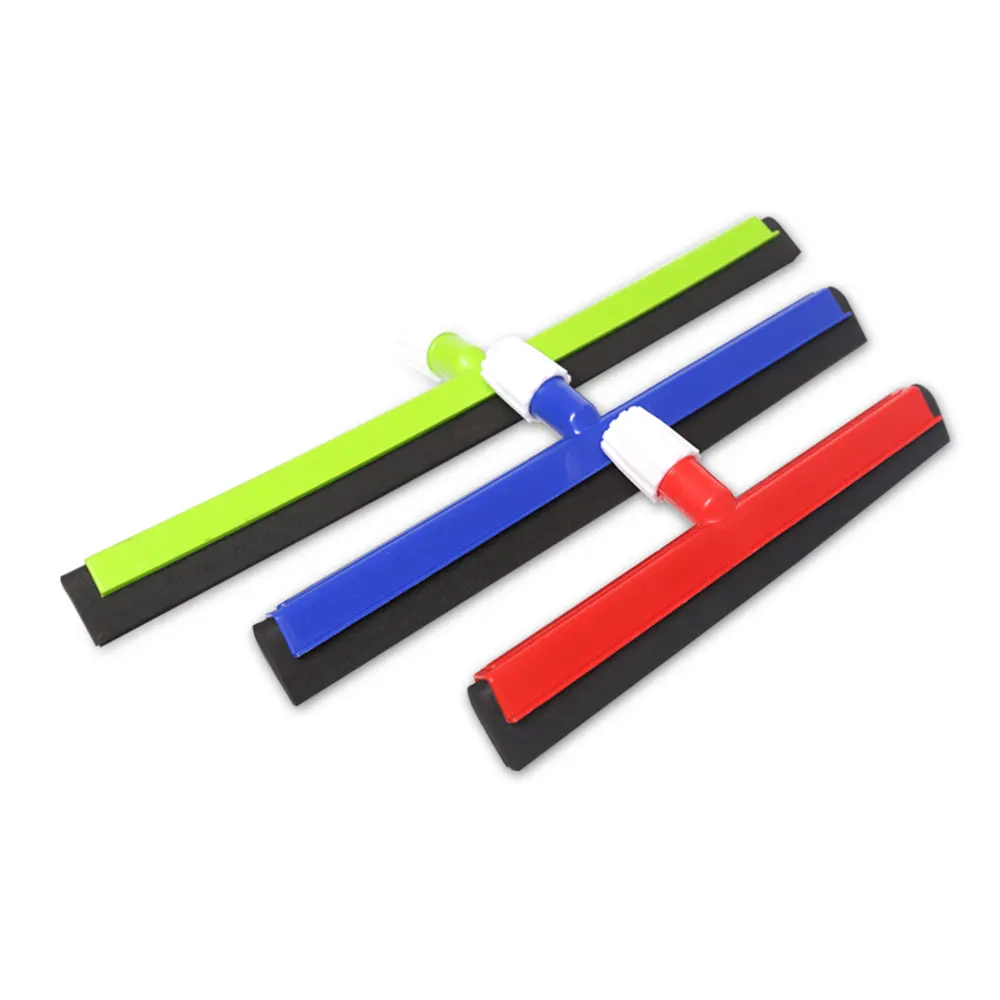 Competitive price long outdoor floor wiper shower squeegee with handle