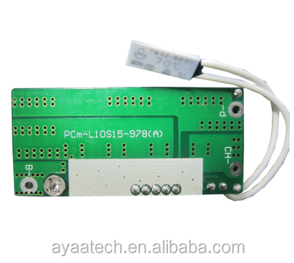 PCM BMS для литий-ионного литий-полимерного Lifepo4 аккумуляторного блока Горячая продажа 10S для применения в электровелосипеде