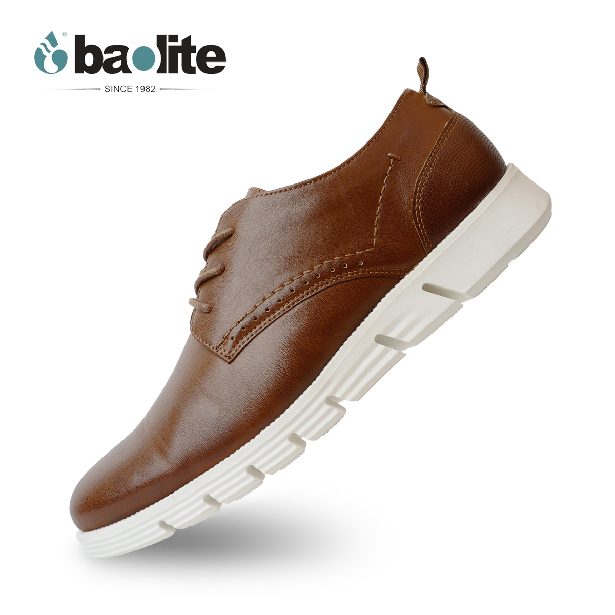Baolite простой стиль джентльмены Новая мода Мужские модельные туфли