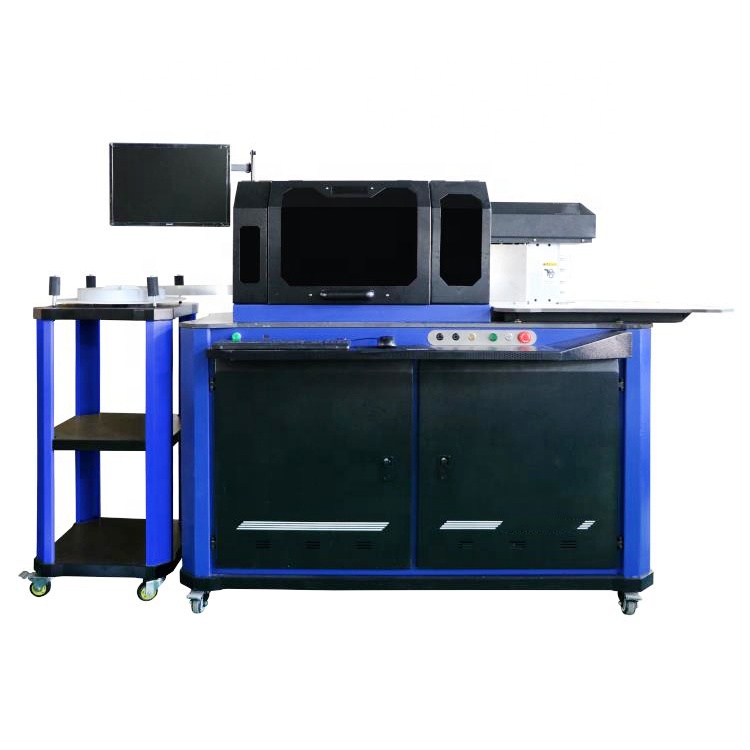 CNC Высокоскоростной алюминиевый профиль, плоский материал, нержавеющая сталь, листогибочный станок для рекламы