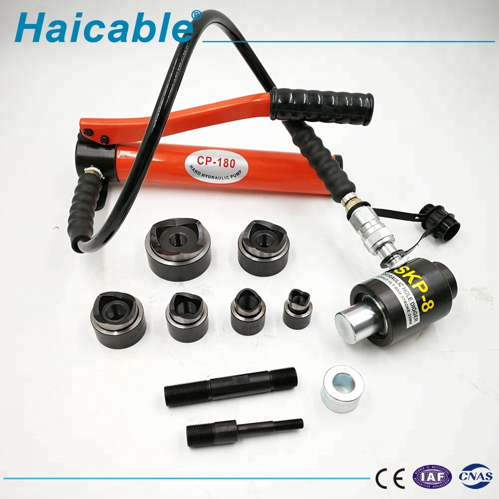 Best sales hydraulic Steel hole making tools ,hole puncher made in China SKP-8