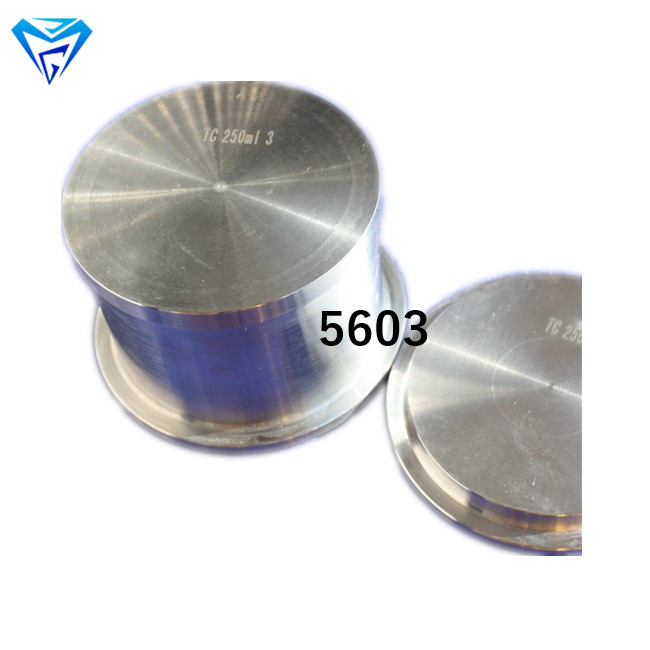 tungsten carbide bowl 250ml carbide ball mill grinding jar for planetary ball mill application