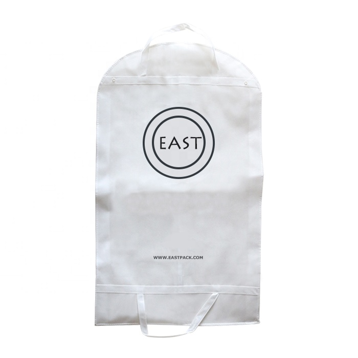Custom Luxury Business Men Suit Bag Dust Cover Garment Bag For Dresses And Suit
