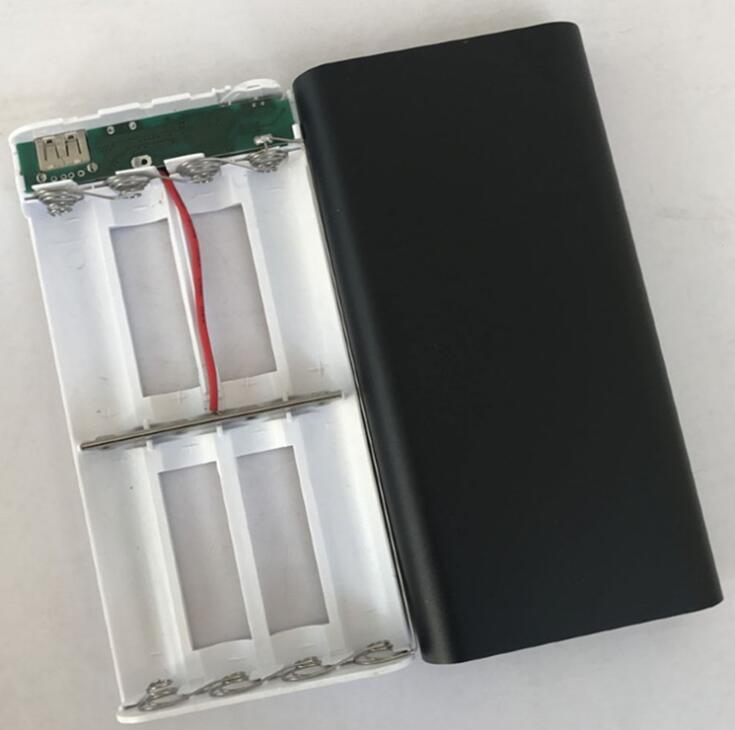 Горячая Распродажа, 5 В, двойной USB 8*18650 блок питания, зарядное устройство для мобильного телефона, корпус «сделай сам» для iphonex